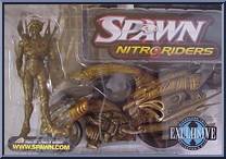 Afterburner from Spawn - Series 16 - Nitro Riders manufactured by McFarlane [Front]