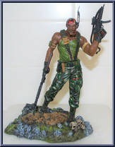 Al Simmons (Green Camo) from Spawn - Series 17 - Spawn Classic manufactured by McFarlane [Loose]