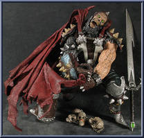 Medieval Spawn from Spawn - Series 17 - Spawn Classic manufactured by McFarlane [Loose]