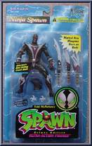 Ninja Spawn from Spawn - Series  3 manufactured by McFarlane [Front]