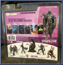 Raven Spawn from Spawn - Series 21 - Alternate Realities manufactured by McFarlane [Back]