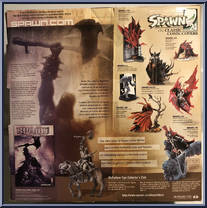 Spawn the Dark Ages I.023 from Spawn - Series 24 - Classic Comic Covers manufactured by McFarlane [Back]