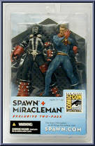 Spawn + Miracleman from Spawn - Exclusives manufactured by McFarlane [Front]