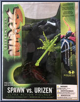 Spawn vs Urizen from Spawn - Series 28 - Regenerated manufactured by McFarlane [Front]