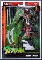 Ninja Spawn from Spawn (2020 Series) - Basic Series manufactured by McFarlane [Front]