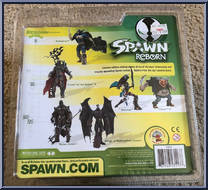 Domina from Spawn Reborn - Series 1 manufactured by McFarlane [Back]