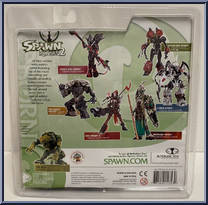 Spawn the Raven Knight from Spawn Reborn - Series 2 manufactured by McFarlane [Back]