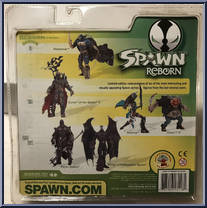 Wings of Redemption Spawn from Spawn Reborn - Series 1 manufactured by McFarlane [Back]