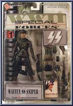 Waffen SS Sniper from Special Forces - World War II - Mission 1 manufactured by Plan-B Toys [Front]