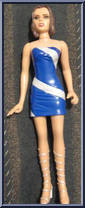 Posh Spice (Blue & White Dress) Action Figure