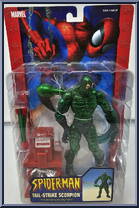 Scorpion (Tail-Strike) from Spider-Man (2000) - Series 14 manufactured by Toy Biz [Front]
