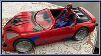 Spider Glider Car Action Figure