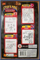 Spider-Man (Cyborg) from Spider-Man (2000) - 2000 with Video manufactured by Toy Biz [Back]