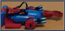 Spider-Man (Aqua Blast) from Spider-Man (2000) - Series 13 manufactured by Toy Biz [Loose]