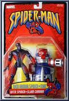 Spider-Man (Web Armor) from Spider-Man (2000) - 2000 manufactured by Toy Biz [Front]