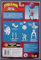 Spider-Man (Spider-Sense) from Spider-Man (2000) - Series  3 manufactured by Toy Biz [Back]