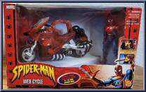 Web Cycle from Spider-Man (2000) - Vehicles manufactured by Toy Biz [Front]