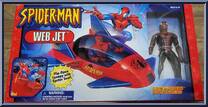 Web Jet from Spider-Man (2000) - Vehicles manufactured by Toy Biz [Front]