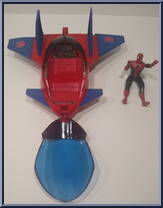 Web Jet from Spider-Man (2000) - Vehicles manufactured by Toy Biz [Loose]