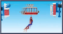 Web Swinger from Spider-Man (2000) - Playsets manufactured by Toy Biz [Loose]