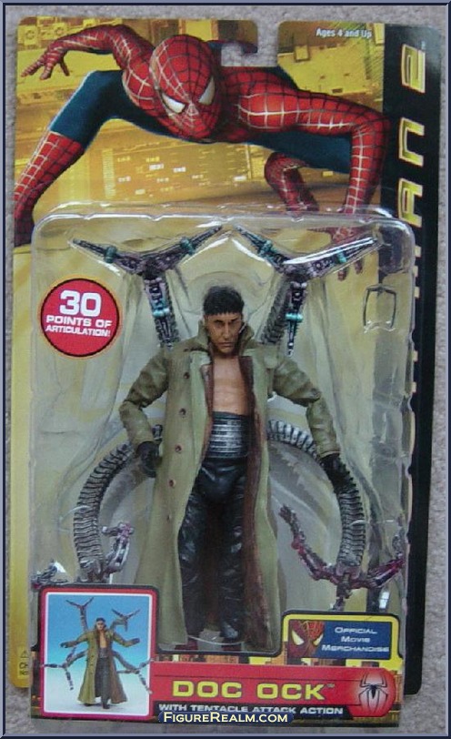 Doc Ock (with Tentacle Attack Action) - Spider-Man 2 - Movie - Series 3 ...