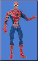 Spider-Man from Spider-Man 3 - Movie - 10" Scale manufactured by Hasbro [Loose]