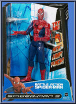 Spider-Man (Battle Action) from Spider-Man 3 - Movie - 10" Scale manufactured by Hasbro [Front]