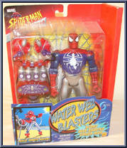 Spider-Man (Hydro Web-Shooter) from Spider-Man - Adventure Hero - Water Web Blasters manufactured by Toy Biz [Front]