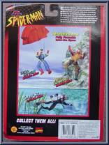 Spider-Man (Web-Climbing) from Spider-Man - Adventure Hero - Carded manufactured by Toy Biz [Back]