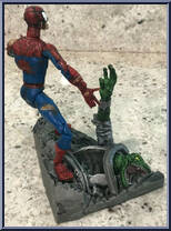 Spider-Man (Battle Ravaged) from Spider-Man - Classics - Series 2 manufactured by Toy Biz [Loose]