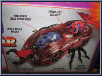Web Car from Spider-Man - Classics - Vehicles manufactured by Toy Biz [Back]