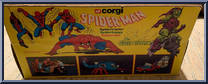 Spidercopter / Spiderbuggy / Spiderbike from Spider-Man - Basic Series manufactured by Corgi [Back]