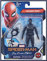 Spider-Man (Stealth Suit) from Spider-Man - Far From Home - Basic Series manufactured by Hasbro [Front]