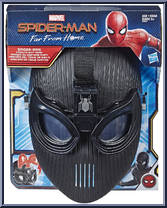 Spider Man Stealth Suit Mask from Spider-Man - Far From Home - Role Playing manufactured by Hasbro [Front]