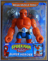 Thing (Mega Muscle) from Spider-Man & Friends - Basic Series manufactured by Toy Biz [Front]