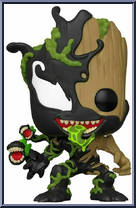 Groot (Venomized) (10" Scale) from Spider-Man - Spider-Man Maximum Venom Pop! manufactured by Funko [Loose]