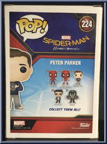 Peter Parker from Spider-Man - Spider-Man Homecoming Pop! manufactured by Funko [Back]