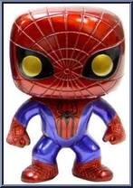 Spider-Man (Metallic) from Spider-Man - Amazing Spider-Man Pop! manufactured by Funko [Loose]