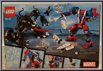 Spider Mech vs. Venom from Spider-Man - Basic Series manufactured by Lego [Back]