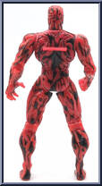 Carnage from Spider-Man - Maximum Carnage manufactured by Toy Biz [Loose]