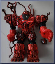Carnage from Spider-Man - Battle Action Mega-Armor manufactured by Toy Biz [Loose]