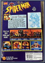 Carnage (Unleashed) from Spider-Man - Animated - Series 6 manufactured by Toy Biz [Back]