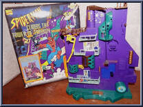 Climb the Tower of Tyranny from Spider-Man - Mini-Playcases manufactured by Toy Biz [Loose]