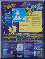 Electro from Spider-Man - Electro-Spark manufactured by Toy Biz [Back]