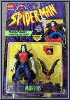 Morbius from Spider-Man - Animated - Series 5 manufactured by Toy Biz [Front]