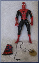 Spider-Man (Night Shadow) from Spider-Man - Animated - Series 4 manufactured by Toy Biz [Loose]