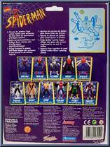 Spider-Man (Six Arm) from Spider-Man - Animated - Series 5 manufactured by Toy Biz [Back]