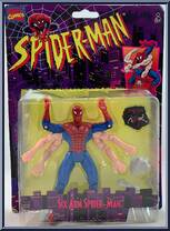 Spider-Man (Six Arm) from Spider-Man - Animated - Series 5 manufactured by Toy Biz [Front]