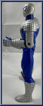 Spider-Man (Spider Armor) (Blue) from Spider-Man - 10" Deluxe Edition manufactured by Toy Biz [Loose]