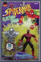 Spider-Man (Electro-Shock) from Spider-Man - Electro-Spark manufactured by Toy Biz [Front]